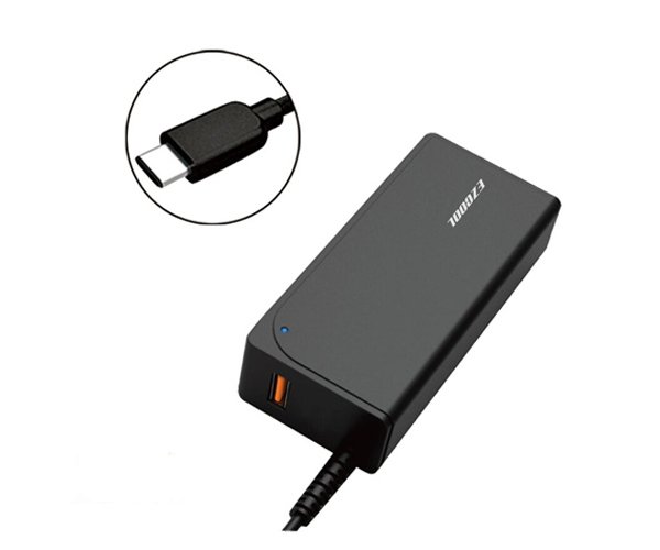 ספק כח אוניברסלי EZcool Universal Power Adapter AD-710 65W Type-C